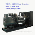 1000kVA Diesel Genset with 3 Phases 4 Wires Alternator